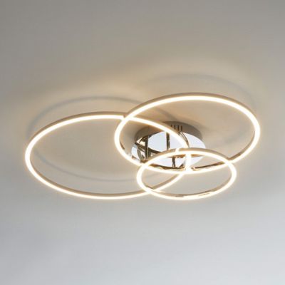 Plafonnier design LED triple cercle - Paciano