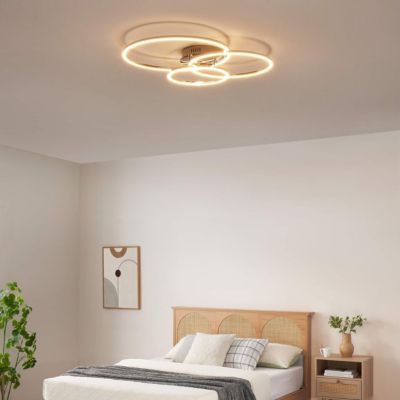 Plafonnier design LED triple cercle - Paciano