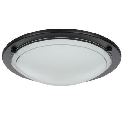 Plafonnier LED Encastré TELA Noir - Ledscom.de Avec Ampoule E27 Incluse (Neuf)