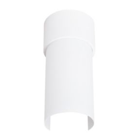 Plafonnier en acier 1 lampes 10x10x21cm Sollux