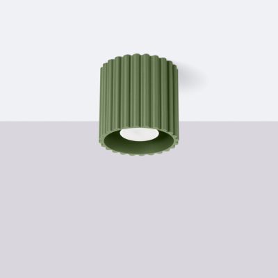 Plafonnier en aluminium 1 lampes 10x10x10cm Sollux