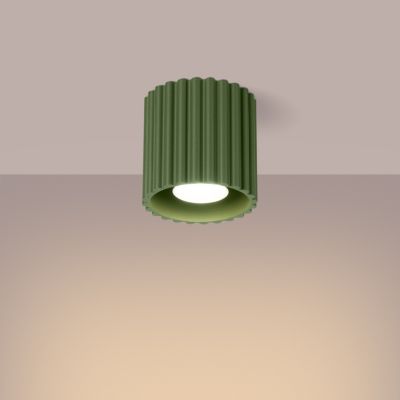 Plafonnier en aluminium 1 lampes 10x10x10cm Sollux