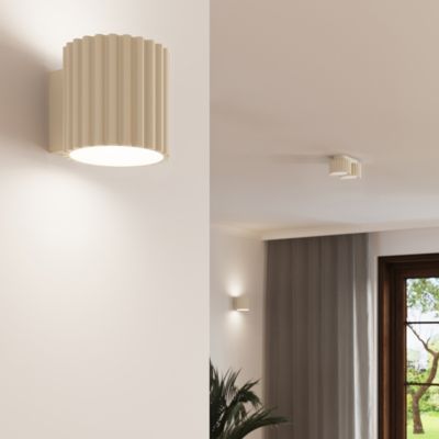 Plafonnier en aluminium 1 lampes 10x10x10cm Sollux