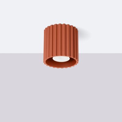 Plafonnier en aluminium 1 lampes 10x10x10cm Sollux