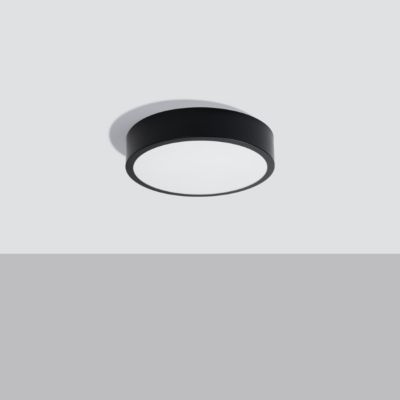 Plafonnier en aluminium 1 lampes 30x30x6cm Sollux