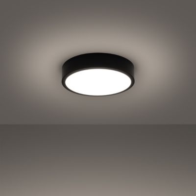 Plafonnier en aluminium 1 lampes 30x30x6cm Sollux