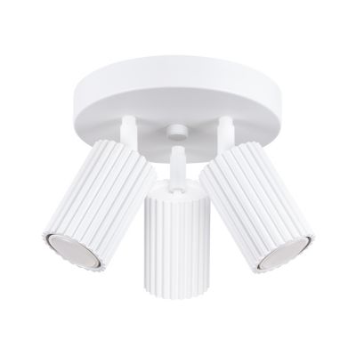 Plafonnier en aluminium 3 lampes 19.5x19.5x18cm Sollux