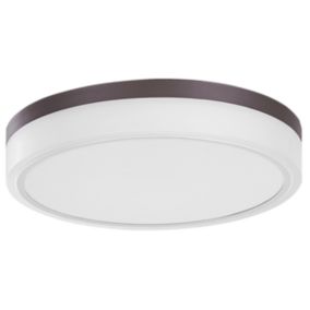 Plafonnier en métal LED 40 cm blanc SAKAE