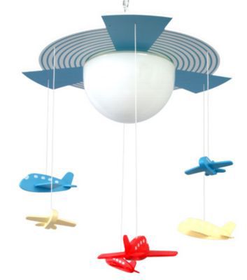 Plafonnier Enfant Philips Avion Bleu O40 Cm Castorama