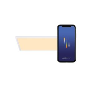 Plafonnier HARLOW SMART, Matière plastique, Couleur Blanc, LED Module, H.2.3, IP54 / NORDLUX Intérieur