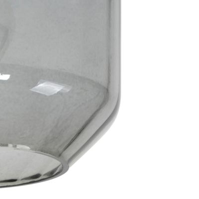 Plafonnier intelligent en laiton avec verre fumé, Wi-Fi A60 inclus - Stiklo