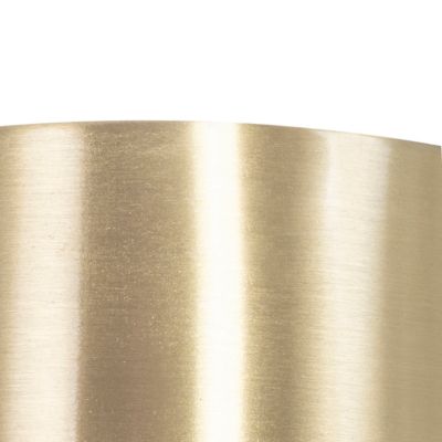 Plafonnier intelligent en laiton avec verre fumé, Wi-Fi A60 inclus - Stiklo