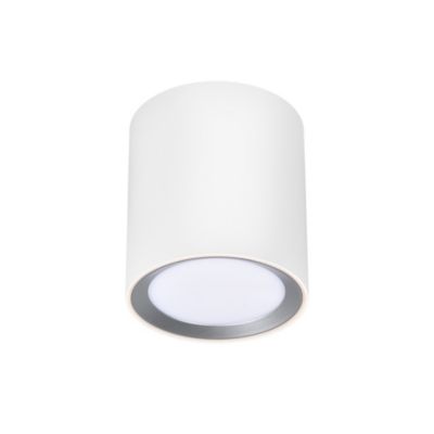 Plafonnier LANDON SMART, Salle de bain,  Métal couleur Blanc, LED Module, H.14, IP44 / NORDLUX Intérieur