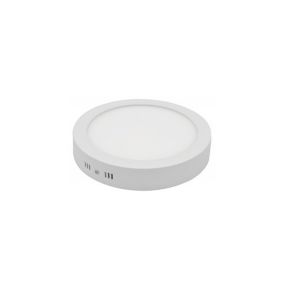 Plafonnier LED 12W 960lm (96W) Blanc Rond 160mm - Blanc Chaud 2800K