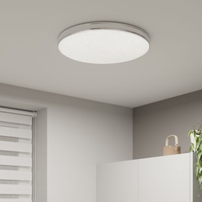 Plafonnier LED 24W blanc Ø.40cm blanc neutre 2500lm