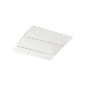 Plafonnier LED 26W 3200lm 90 AC220/240V IP44 IK06 595x595mm - CCT (Blanc Chaud 3000K-Blanc Naturel 4000K)