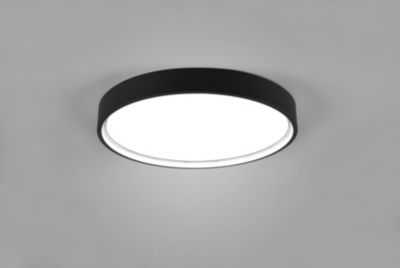 Plafonnier LED 29W 3260 lm 2300+3000+4000K noir mat - Trio - Doha