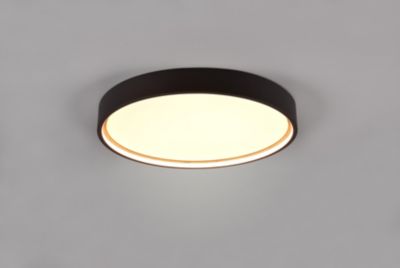 Plafonnier LED 29W 3260 lm 2300+3000+4000K noir mat - Trio - Doha
