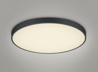 Plafonnier LED 2xSMD 51W 2300+3000+4000K noir mat métal/acrylique - Trio - Waco