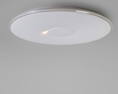 Plafonnier LED 43W - 5000lm, 3000-5500K - Dimmable - Télécommande - diam 60 cm - Blanc - IP20 - Trio - Tokyo