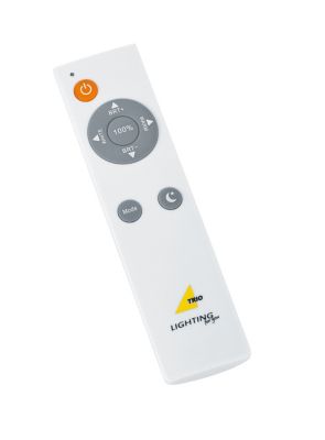 Plafonnier LED 43W - 5000lm, 3000-5500K - Dimmable - Télécommande - diam 60 cm - Blanc - IP20 - Trio - Tokyo