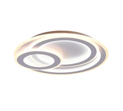 Plafonnier LED 74W, 9000lm, 2700-6000K, variateur intégré, télécommande - Trio - Mita