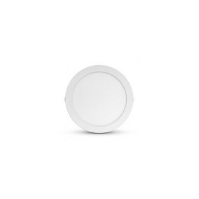 Plafonnier LED AC220/240V 24W 2100lm 120 IP40 IK06 300mm - Blanc Chaud 3000K perçage 272mm