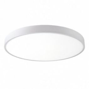 Plafonnier LED Blanc 30W 40cm - Blanc Chaud 2300K - 3500K - SILAMP