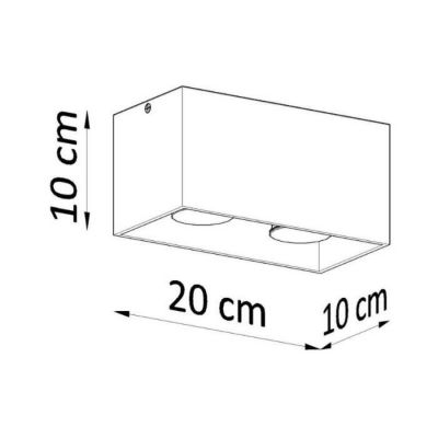 Plafonnier LED Blanc - SILUMEN - Rectangulaire - IP20 - Efficacité énergétique