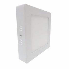 Plafonnier LED Carré 18W 220V - Blanc Chaud 2300K - 3500K - SILAMP