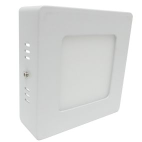 Plafonnier LED Carré 6W 220V - Blanc Chaud 2300K - 3500K - SILAMP