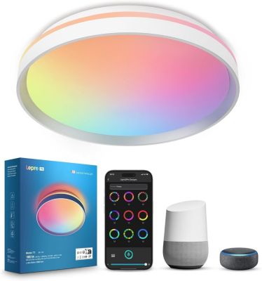 Aigostar 10I2C - Smart LED Plafondlamp - Slimme Plafonnière - 30 cm - Appbesturing