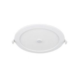 Plafonnier LED à Detecteur PIR 22W 2000lm 100 240mm IP44 IK06 - CCT 3000K / 4000K / 6000K perçage 225mm