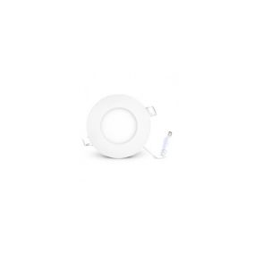 Plafonnier LED Encastrable Blanc 3W 180lm 120 85mmx22mm - Blanc Chaud 3000K