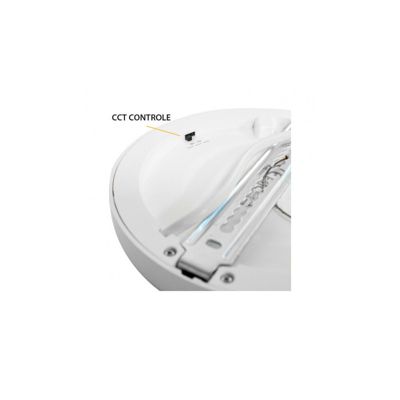 Plafonnier LED Encastrable Dimmable AC220/240V 12W 850lm 100 IP40/20 IK08 166mm - CCT perçage 50mm