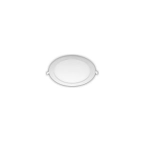 Plafonnier LED Encastrable Extra-Plat 6W 540lm 120 IP20 120mm Blanc - Blanc du jour 6000K