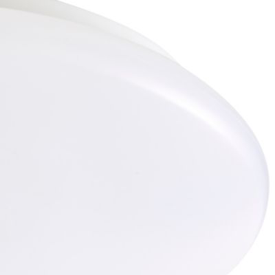 Plafonnier LED intégrée 1000lm 8W blanc neutre GoodHome Dea blanc H.8 x Ø25 cm