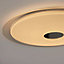 Plafonnier LED intégrée + anneau 2 en 1 Colours Angoon blanc neutre et blanc chaud 4000K Taille L