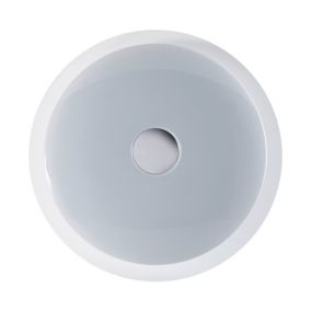 Plafonnier LED intégrée + anneau 2 en 1 Colours Angoon blanc neutre et blanc chaud 4000K Taille XL