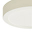 Plafonnier LED intégrée Colours Aius blanc Ø30 cm
