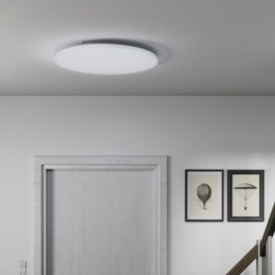 Plafonnier LED intégrée dimmable 3100lm 36W blanc froid, blanc neutre et blanc chaud GoodHome Basilo h.6.5 x ø57 cm