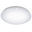 Plafonnier LED intégrée Giron IP20 0 6500 lm 54,5W blanc réglable de chaud à neutre Ø 76 0 x 8,50 Eglo noir