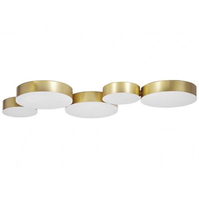 Plafonnier à LED LUGA Métal Doré