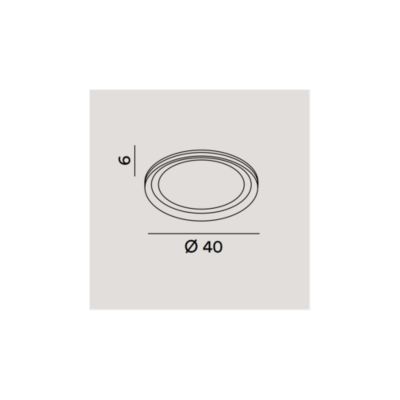 Plafonnier Led Perenz Edge Blanc 38W En Aluminium