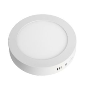 Plafonnier led Rond en saillie 12W 170mm Blanc Chaud 3000K