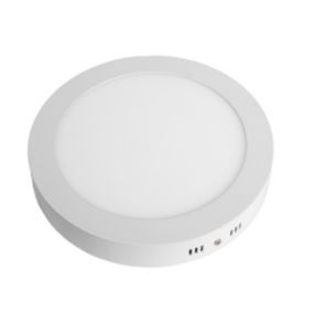 Plafonnier led Rond en saillie 18W 225mm Blanc Froid 6000K