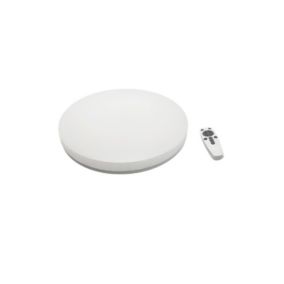 Plafonnier LED Rond à Température Variable 30W avec Télécommande - 3000K/4000K/6500K - SILAMP