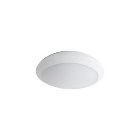 Plafonnier LED Saillie 16W 1300lm Détecteur étanche IP66 300mm - Blanc Naturel 4000K