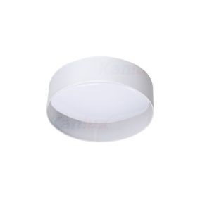 Plafonnier LED Saillie 17,5W 1500lm 120 400mm Blanc - Blanc Chaud 3000K