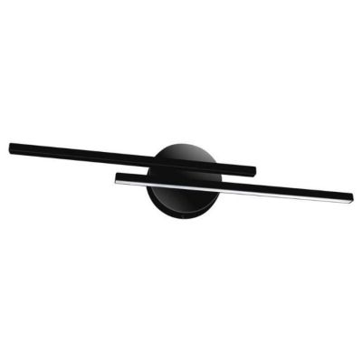 Plafonnier LED - SILUMEN - Noir - Blanc Neutre 4200k - 5500k - IP44